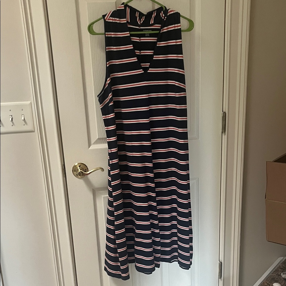 Striped Sleeveless Dress